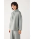 Jersey Afelpado de Mujer con Cuello Alto Color Azul Ysabel Mora 70753