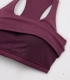 Camiseta Deportiva con Top Integrado Granate 70973 Ysabel Mora