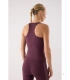 Camiseta Deportiva con Top Integrado Granate 70973 Ysabel Mora