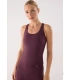 Camiseta Deportiva con Top Integrado Granate 70973 Ysabel Mora