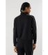 Sudadera Deportiva de Mujer con Cuello Perkins en Color Gris Marengo Ysabel Mora 70980