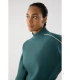 Sudadera Deportiva de Mujer con Cuello Perkins en Color Verde Ysabel Mora 70980