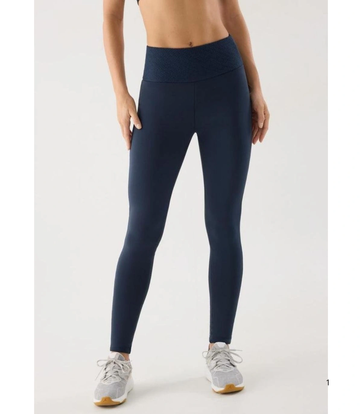 Leggings Deportivos Ultra Térmicos de Mujer y Tiro Alto en Color Azul Marino Ysabel Mora 70988