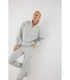 Chándal Deportivo de Mujer Afelpado Color Gris Ysabel Mora 71000