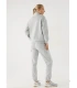 Chándal Deportivo de Mujer Afelpado Color Gris Ysabel Mora 71000
