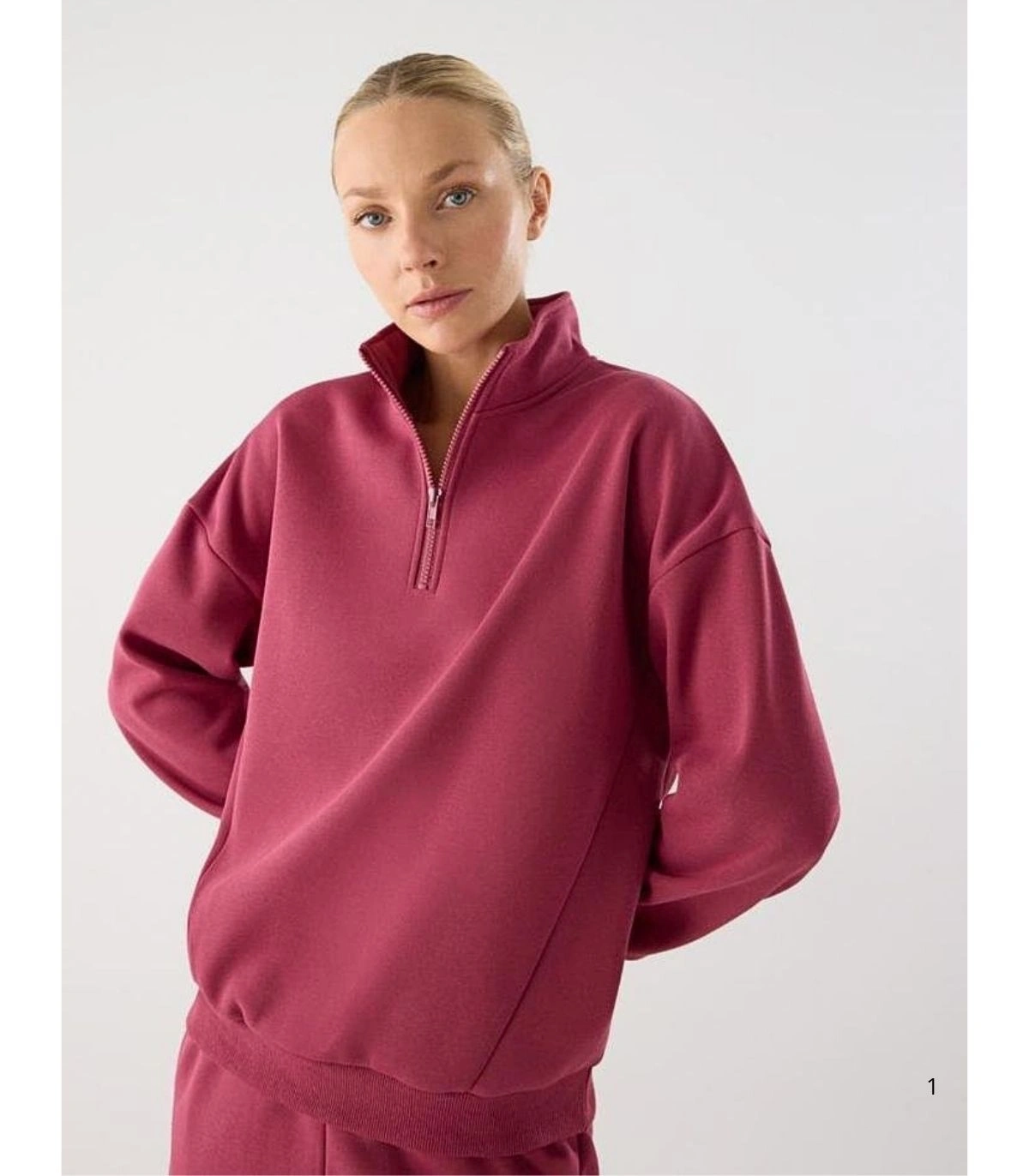 Chándal Deportivo de Mujer Afelpado Color Rosa Ysabel Mora 71000