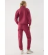 Chándal Deportivo de Mujer Afelpado Color Rosa Ysabel Mora 71000