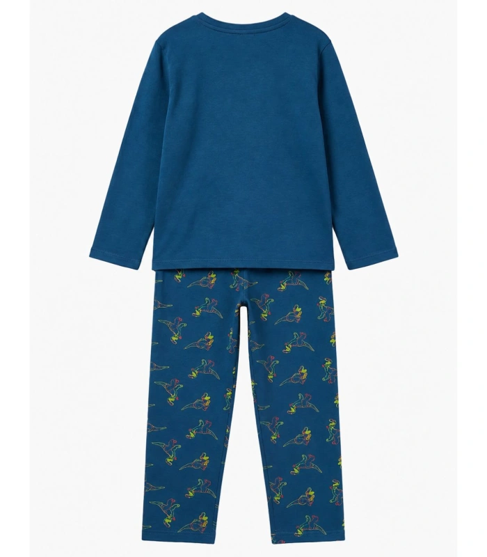 Pijama Niño Toy Story 100% Algodón Manga Larga Azul