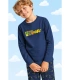 Pijama Niño Toy Story 100% Algodón Manga Larga Azul