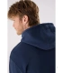 Sudadera Deportiva de Hombre Afelpada con  Bolsillo Canguro en Color Azul Marino Ysabel Mora 75000