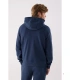 Sudadera Deportiva de Hombre Afelpada con  Bolsillo Canguro en Color Azul Marino Ysabel Mora 75000