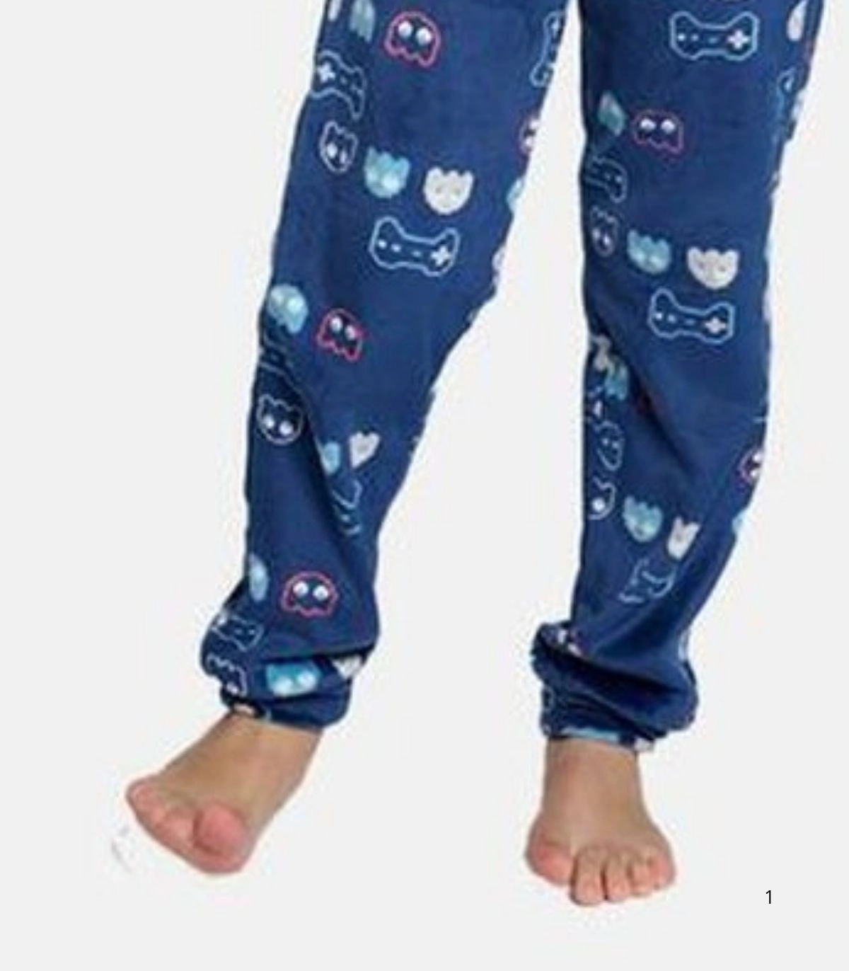 Pijama Infantil de Niño en Terciopelo "Game Over"  Muydemi 26701