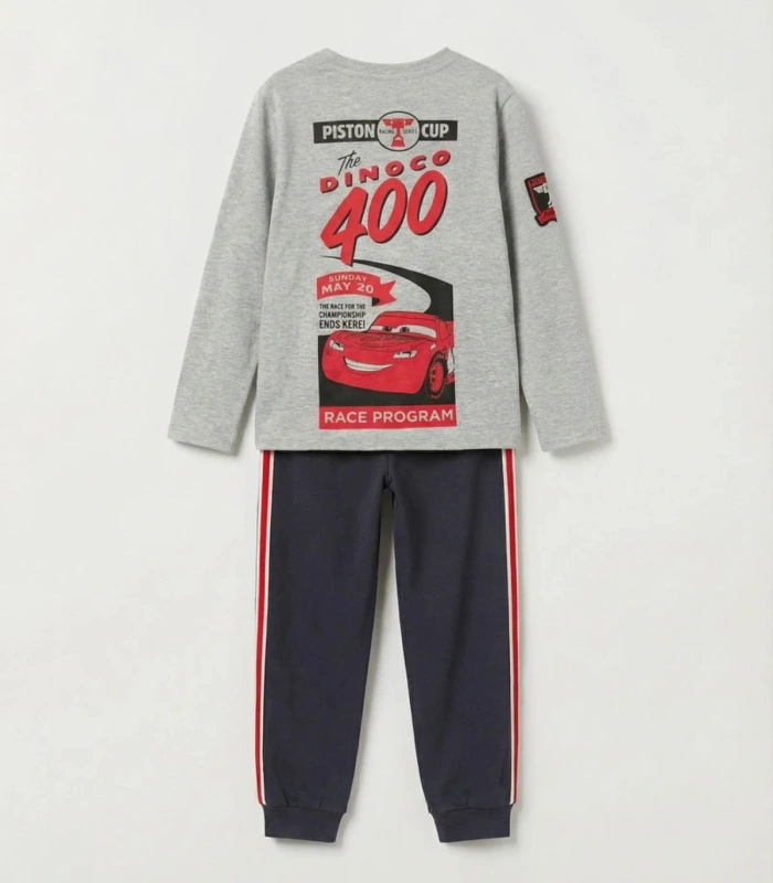 Pijama Niño Disney Cars Piston Cup Manga Larga