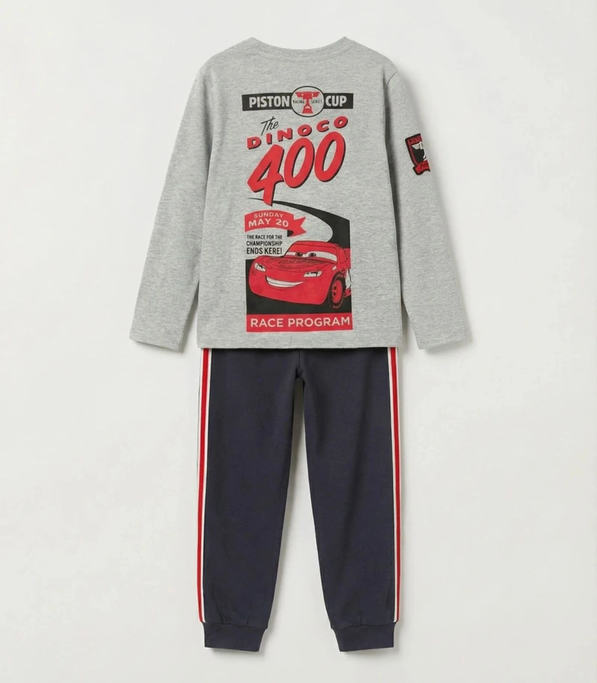 Pijama Niño Disney Cars Piston Cup Manga Larga