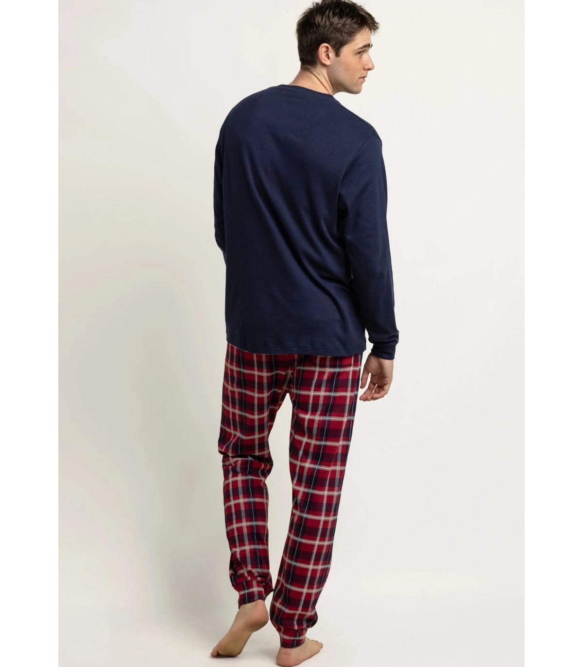 Pijama Hombre Grumpy Disney Manga Larga 100% Algodón