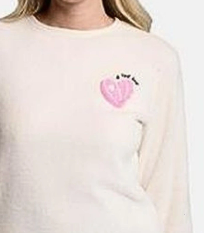 Pijama de Mujer en Coralina Ultrasuave de Manga Larga Ysabel Mora 26258