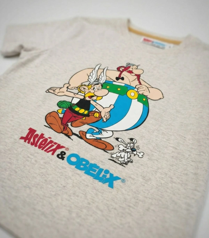 Pijama Niño Astérix y Obélix Manga Larga Algodón