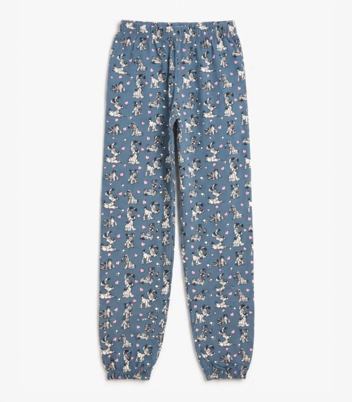 Pijama Mujer Idefix 100% Algodón Manga Larga