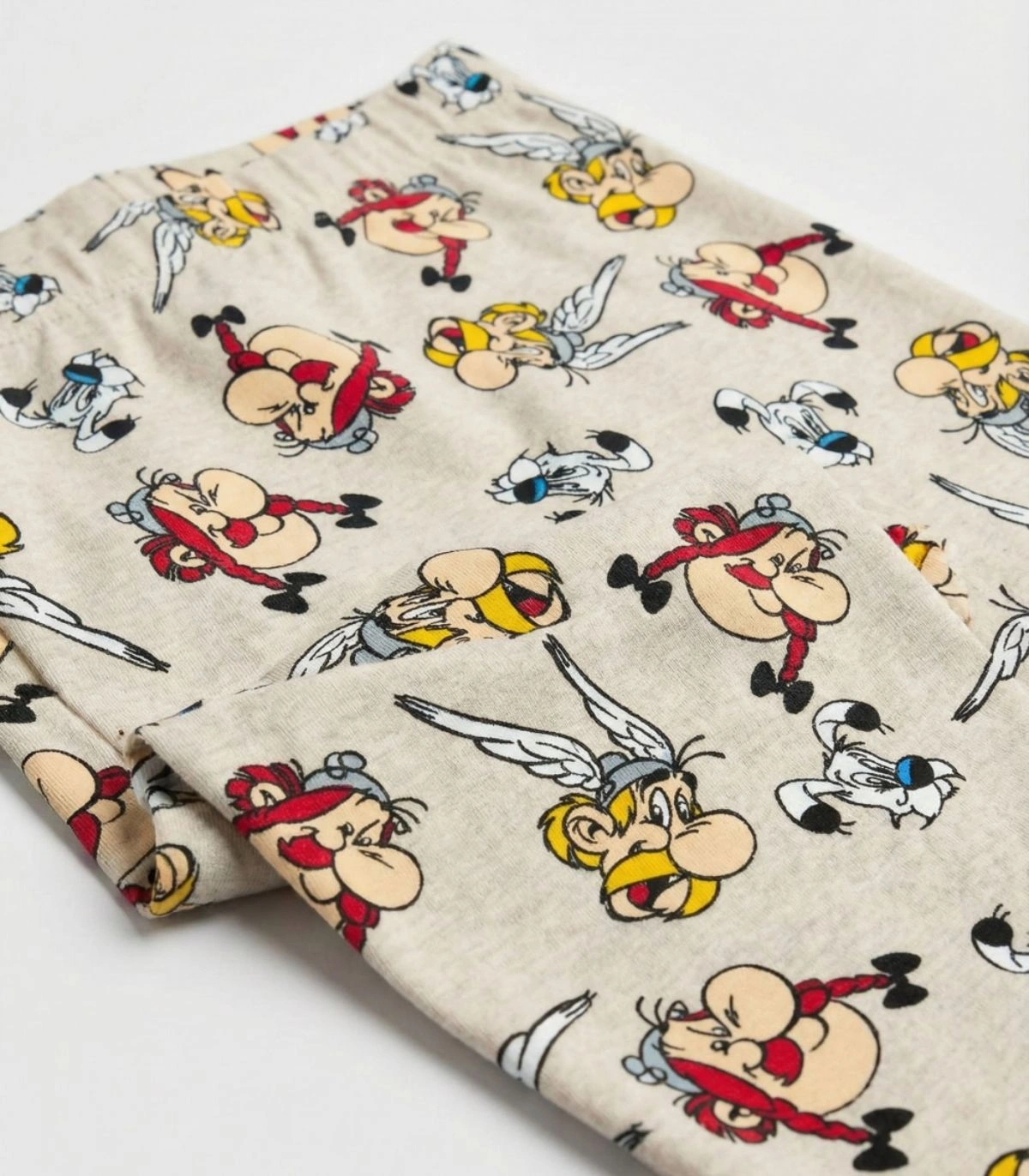 Pijama Hombre Astérix Le Copains Beige Manga Larga