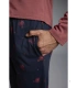 Pijama Largo de Hombre 100% Algodón "Wheels of Elegance"  Ysabel Mora 26451