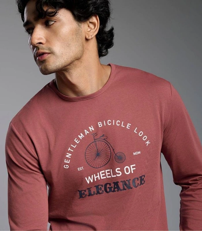 Pijama Largo de Hombre 100% Algodón "Wheels of Elegance"  Ysabel Mora 26451