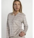 Pijama Mujer Admas Luxury Luxe Shell Maquillaje Manga Larga