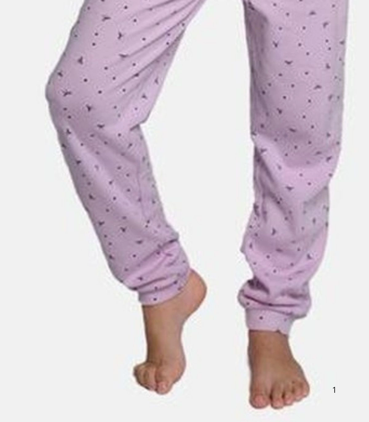 Pijama de Invierno para Niña de Manga Larga en Tejido Calentito Interlock Ysabel Mora 26600