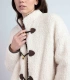 Bata Mujer Admas Lou Lou Returns Beige Borreguito