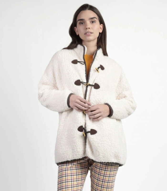 Bata Mujer Admas Lou Lou Returns Beige Borreguito