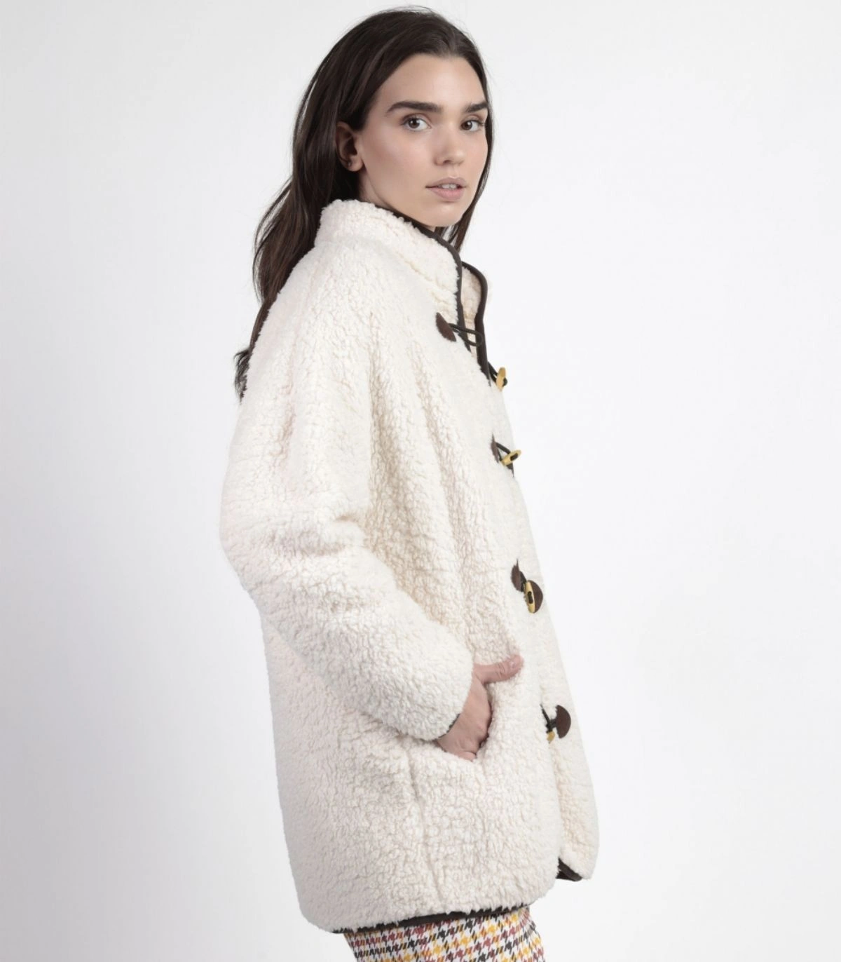 Bata Mujer Admas Lou Lou Returns Beige Borreguito