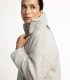 Bata Mujer Admas Sherpa Relax Home Gris Borreguito