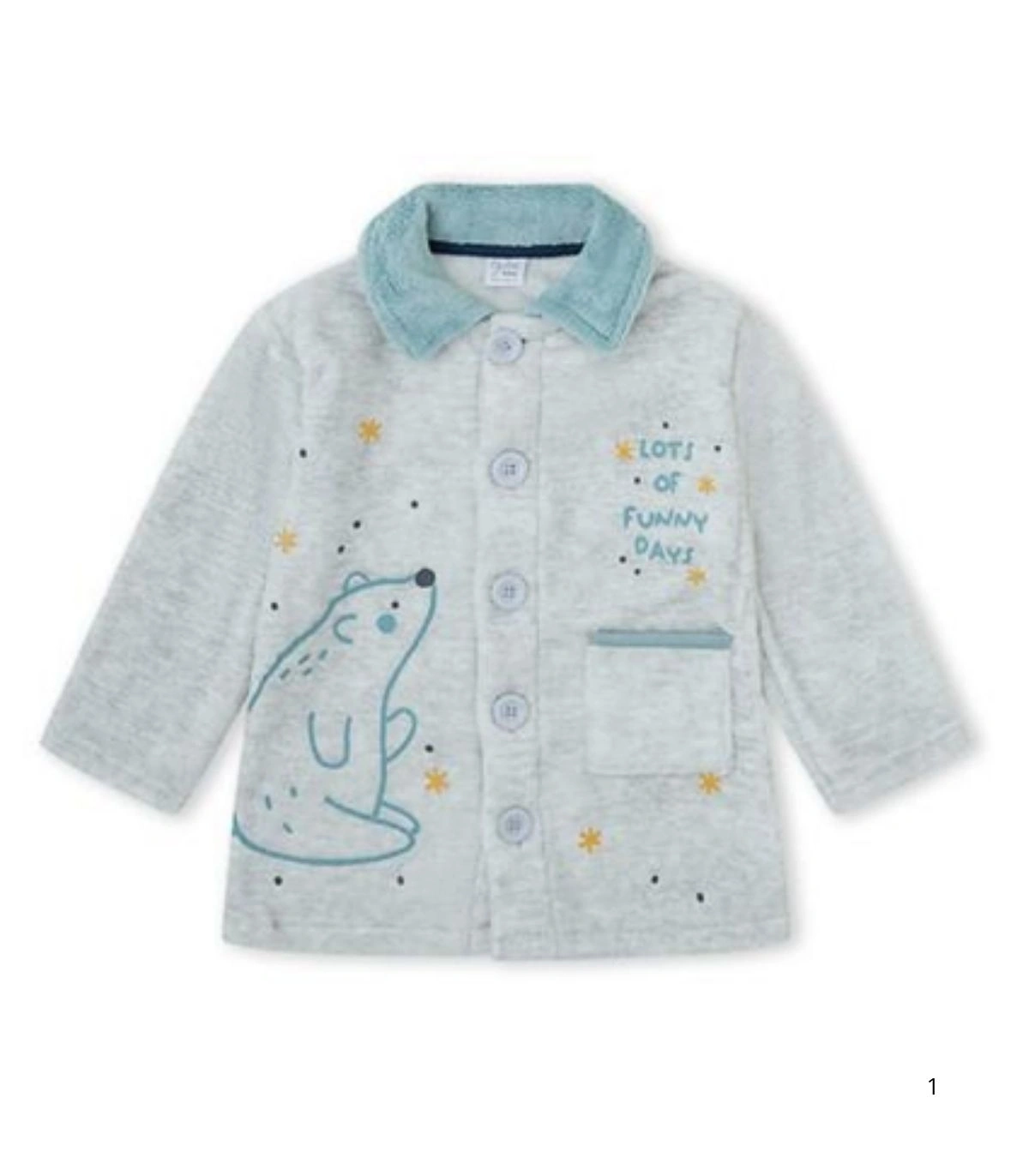 Bata Invierno Bebé en Coralina Abotonada Yatsi Baby 26200570
