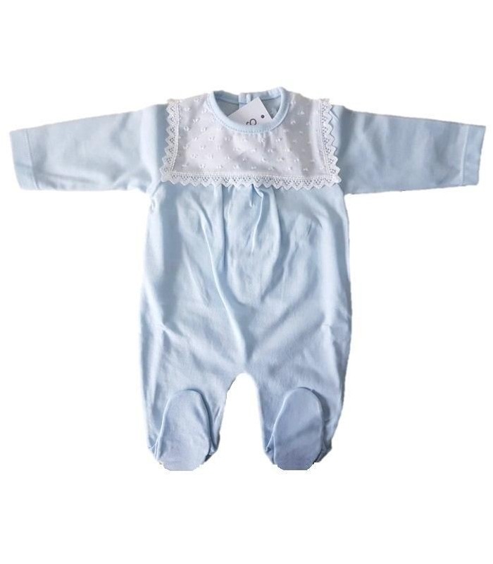 Pelele para Recién Nacido Calamaro Baby Manga Larga de Algodón Fino Zanzíbar 32303