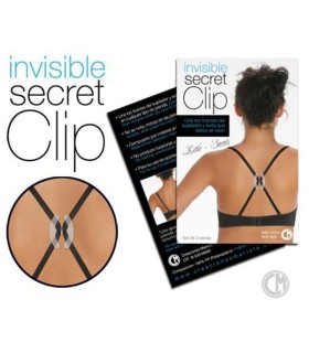 Invisible Secret Clip Pack 3 unidades