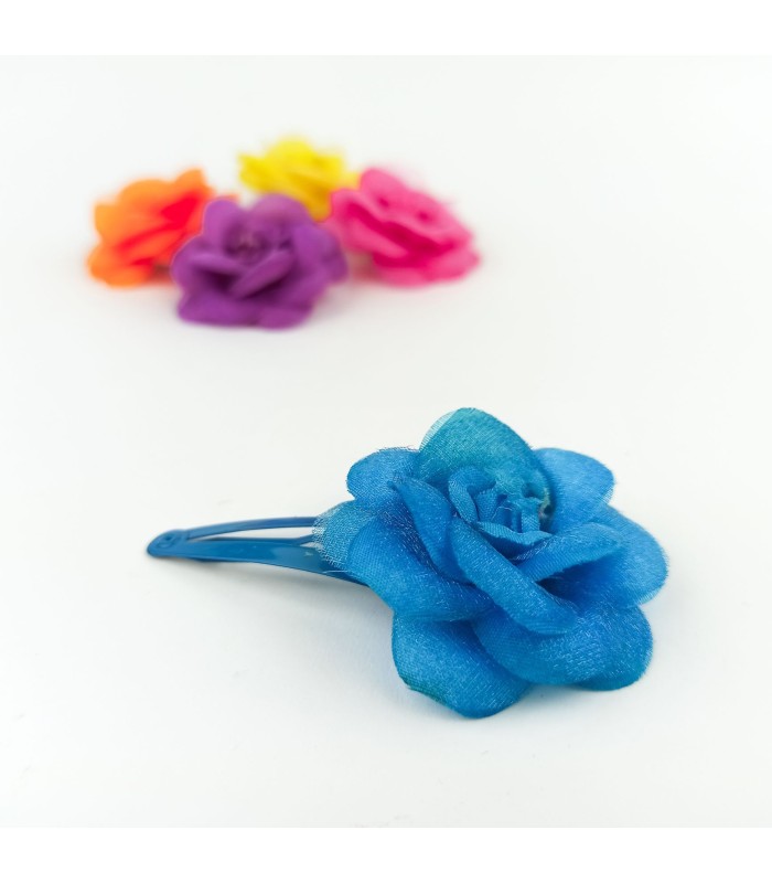 Clips Pelo con Flor