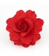 Pinza con Flor Grande. Varios Colores