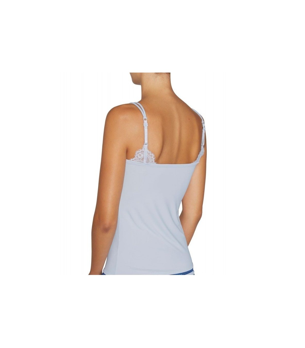 Camiseta Interior de Tirantes para Mujer Ysabel Mora Fantasía  Escote con Encaje - Ref. 19173