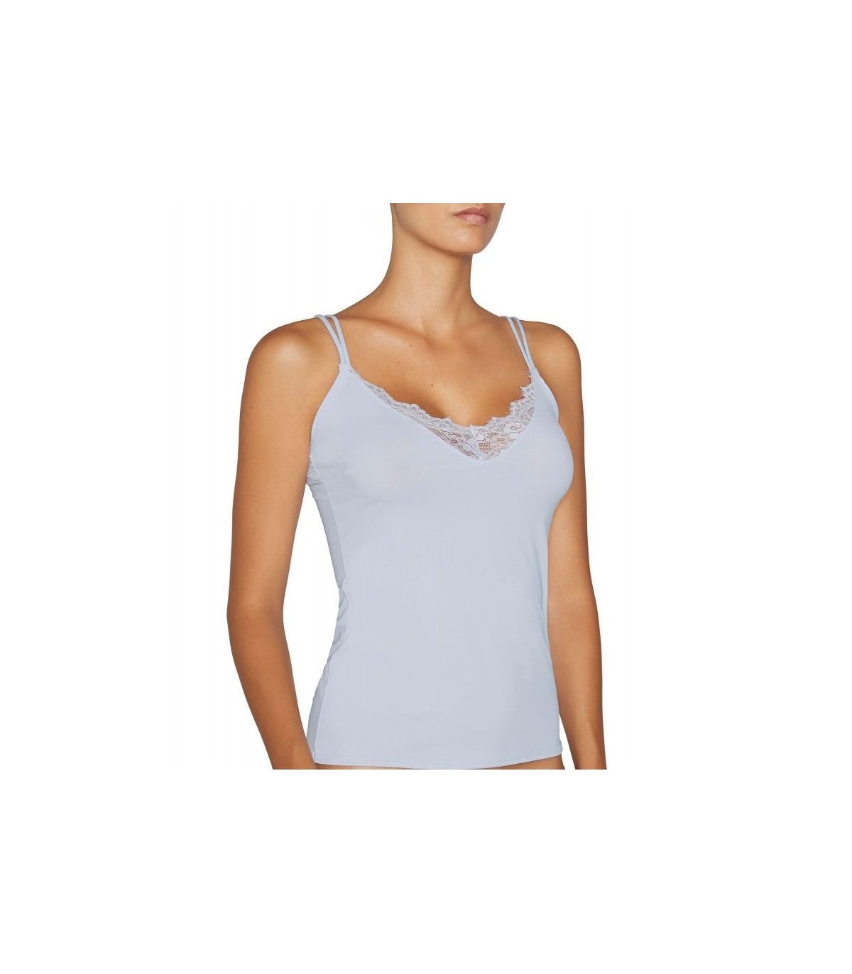 Camiseta Interior de Tirantes para Mujer Ysabel Mora Fantasía  Escote con Encaje - Ref. 19173
