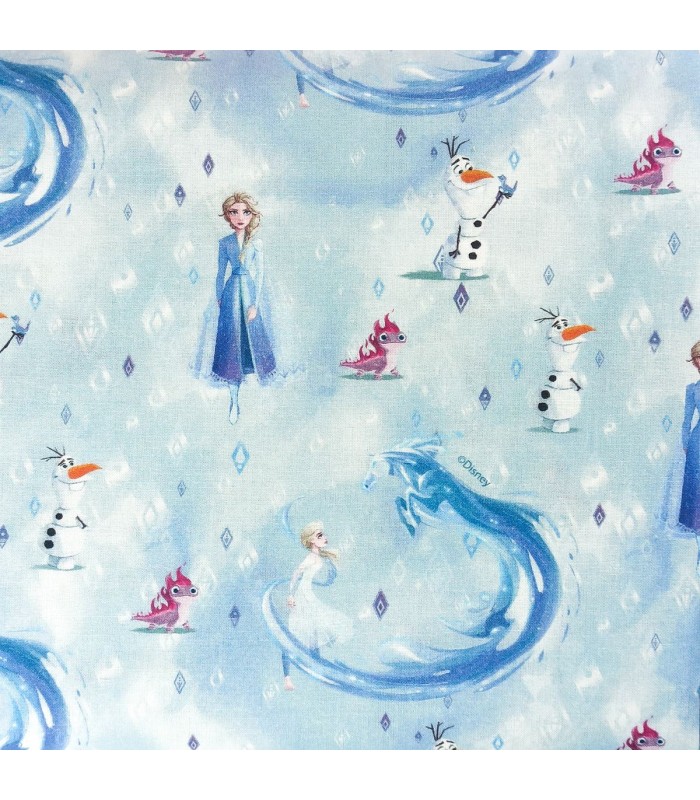 Tela Algodón "Frozen"