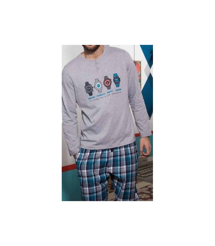 Pijama Hombre Manga Larga Admas 50317
