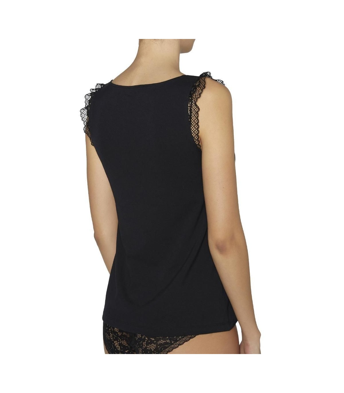 Camiseta Térmica Mujer Negra 70015 Ysabel Mora - Elegancia y Calidez