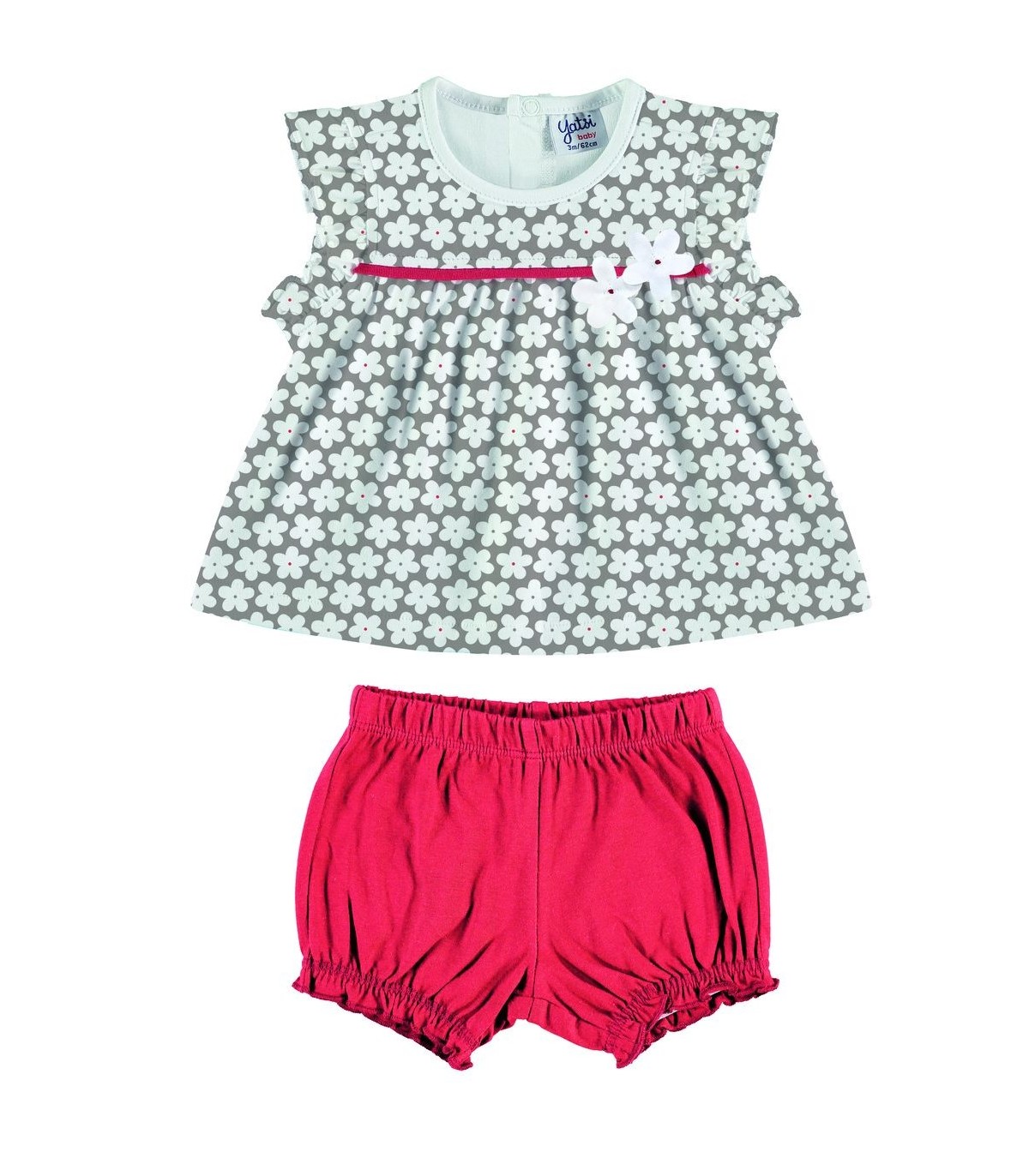 Conjunto Niña Manga Corta "Daisy Flower"
