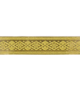 Galón Dorado 03638 Galón efecto metalizado color oro.