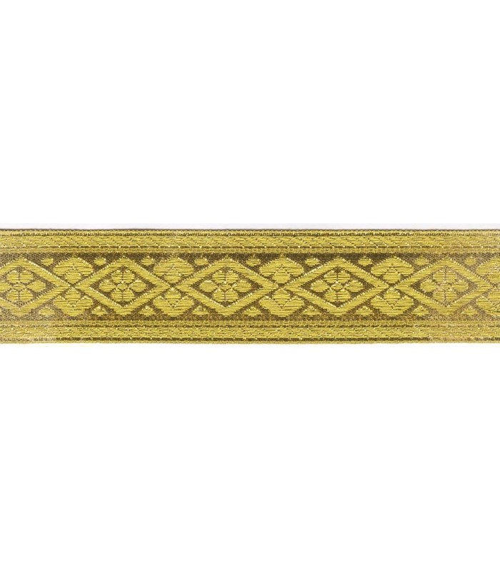Galón Dorado 03638 Galón efecto metalizado color oro.