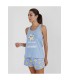 Pijama Mujer Tirantes Cree En Ti Talla XS