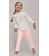 Pijama Niña Manga Larga Fino "You Are A Star"