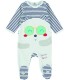 Pelele Manga Larga Fino "Panda Touch" 12 Meses