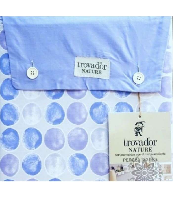 Juego Sábanas Percal Abaco Cama 180 Marca Trovador