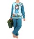 Pijama Niña Manga Larga Fino You Brought Me Love