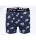 Boxer estampado Combate Steve Wolls color azul con diseño de granadas